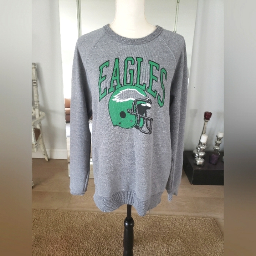 Homage Eagles Grey  Sweatshirt Sz M